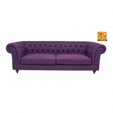 Диван 4-местный Neylan purple (Желтый)