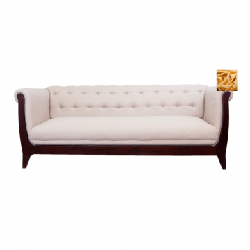 Диван 4-местный Delvin (Желтый)