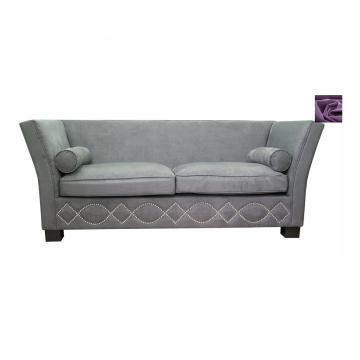 Диван 3-местный Volte grey (Фиолетовый)