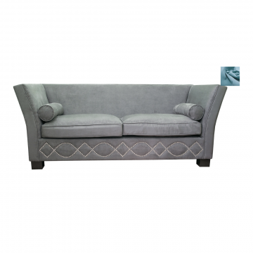 Диван 3-местный Volte grey (Голубой)