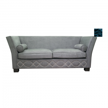 Диван 3-местный Volte grey (Синий)