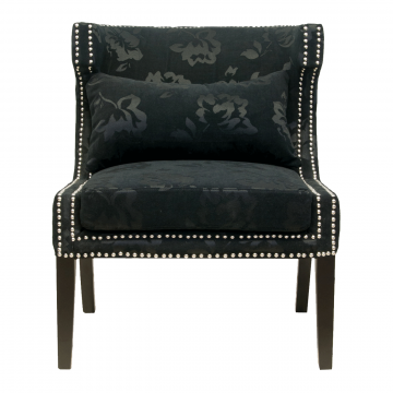 Полукресло Suza black