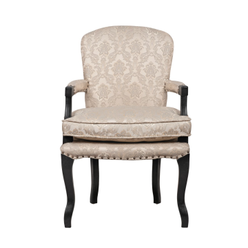 Полукресло Anver beige+black