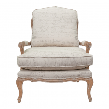 Полукресло Niro rattan print