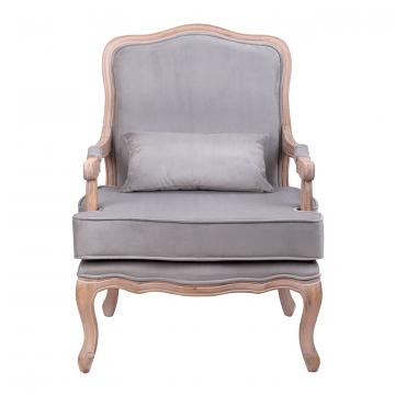 Полукресло Nitro grey velvet