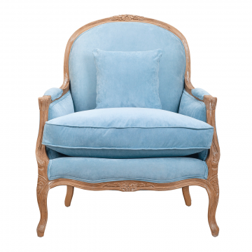 Полукресло Aldo light blue