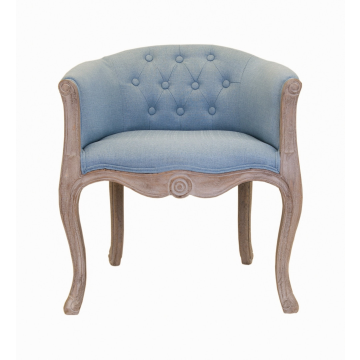 Кресло Kandy light blue (Низкое)