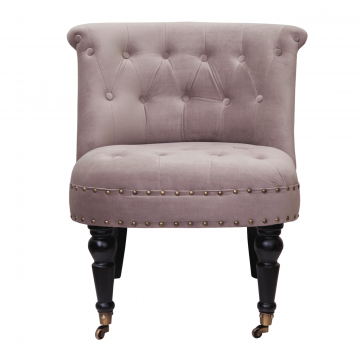 Кресло Aviana taupe velvet (Низкое)