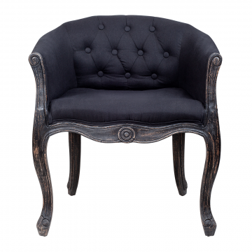 Кресло Kandy black old (Низкое)