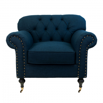 Кресло Kavita dark blue (Классическое)