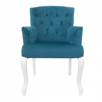 Кресло Deron blue+white (Классическое)