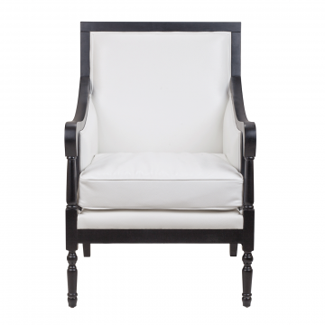 Кресло Colin white leather (Классическое)