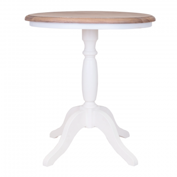 Журнальный столик Valent white (Круглый)