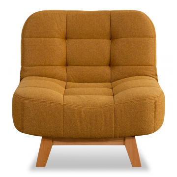 Кресло-кровать Бии, горчица