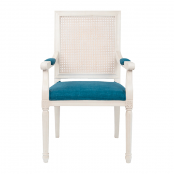 Стул Wilton white (С подлокотниками)