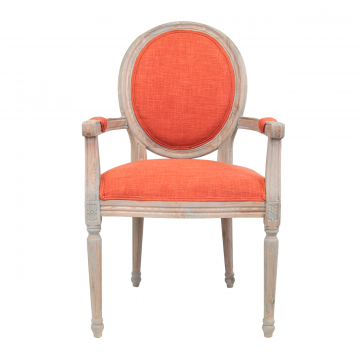 Стул Diella orange (С подлокотниками)