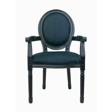 Стул Volker arm black (С подлокотниками)