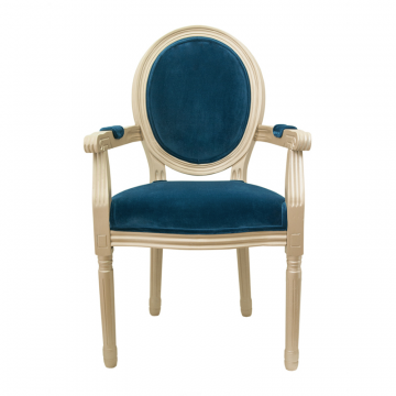 Стул Volker arm gold (С подлокотниками)