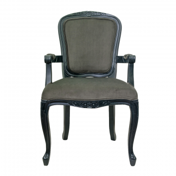 Стул Gran arm grey (С подлокотниками)