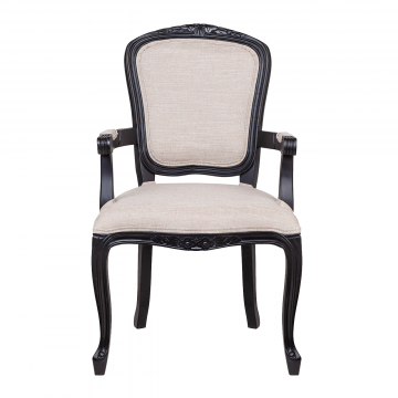 Стул Gran arm Beige v2 (С подлокотниками)