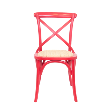 Стул Cross back red (Интерьерный)