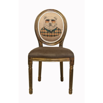 Стул Volker brown bear (Интерьерный)