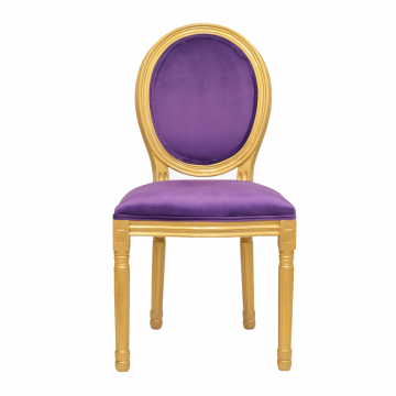 Стул Volker violet gold (Интерьерный)