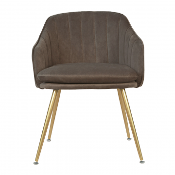 Стул Aqua steel brown (Интерьерный)