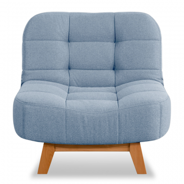 Кресло Бии, грязно-голубой