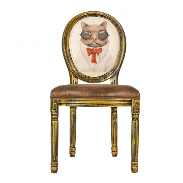 Стул Volker golden cat (Интерьерный)