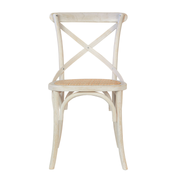 Стул Cross back white brush (Интерьерный)