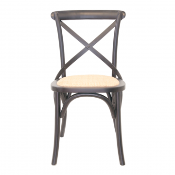 Стул Cross back black (Обеденный)