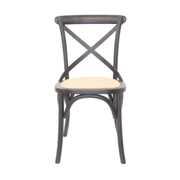 Стул Cross back black (Обеденный)