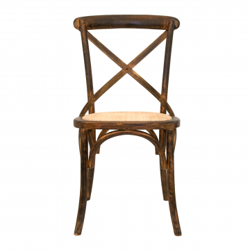 Стул Cross back bronze (Обеденный)