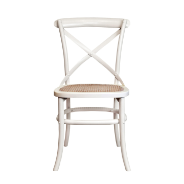 Стул Cross back white ver.2 (Обеденный)