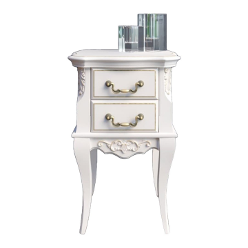 Тумба узкая 2 ящика 