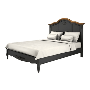 Кровать с жесткой спинкой 180*200 