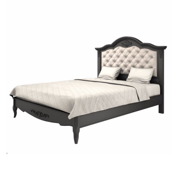 Кровать с мягким изголовьем 140*200 