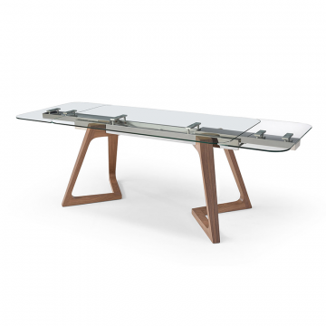 Стол раскладной Eden 160-240, орех