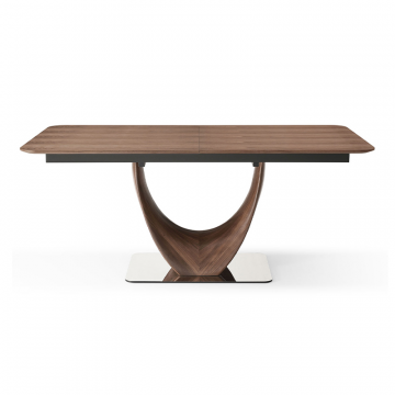 Стол раскладной Rimini 180-230, орех