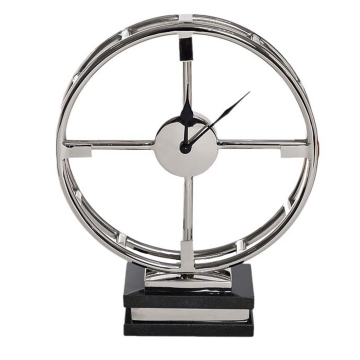 Часы настольные на подставке h38см