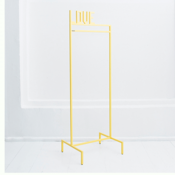 Вешалка напольная LOVE L-60см в желтом цвете