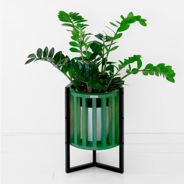 Кашпо Куг в зеленом цвете