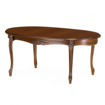 Журнальный стол Петра 15.Итальянский орех. Гладкая столешница