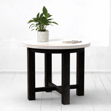 Стол Старый Друг со столешницей в белом цвете