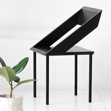 Стул Чайка в черном цвете