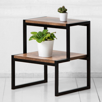 Табурет лесенка минимализм в цвете жженой березы