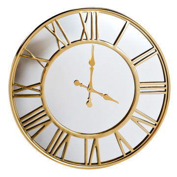 Часы настенные зеркальные d51см