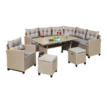 Комплект плетеной мебели AFM-373B Beige