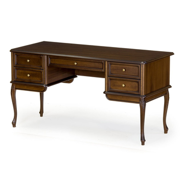 Письменный стол Сэм П4.Махагон. Гладкая столешница.